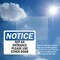 Signmission Not An Entrance Please Use Other Door OSHA Notice Sign, Plastic, 10in W x 7in L, 2PK OS-2PACK-NS-P-710-L-15148 - alternate 2